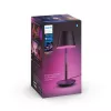 Nešiojama protinga stalinė lempa Philips Hue Go Bluetooth Zigbee Juoda