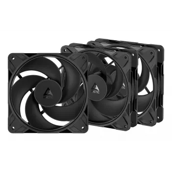 ARCTIC Freezer P14 Pro Reverse 3 vnt. rinkinys - 140 mm A-RGB PWM ventiliatorius su kabelio dalikliu