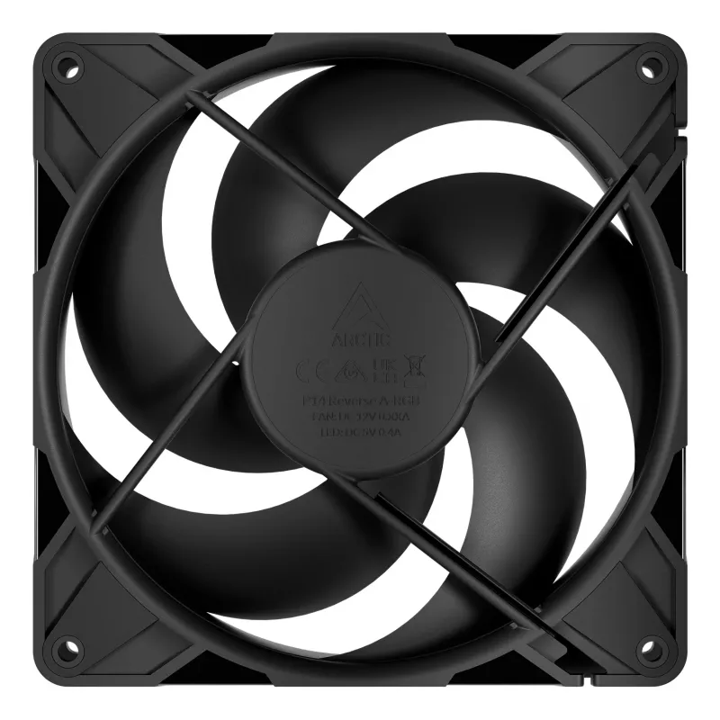 ARCTIC Freezer P14 Pro Reverse 3 vnt. rinkinys - 140 mm A-RGB PWM ventiliatorius su kabelio dalikliu