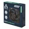 ARCTIC Freezer P14 Pro Reverse 3 vnt. rinkinys - 140 mm A-RGB PWM ventiliatorius su kabelio dalikliu