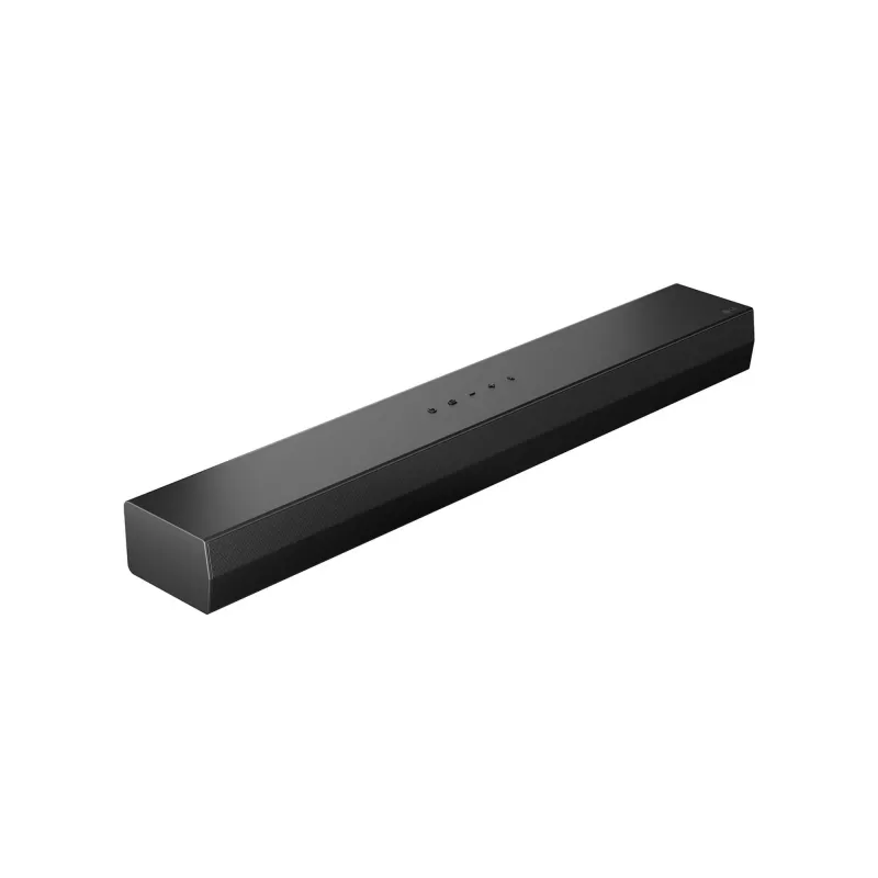 Garsiakalbis LG S20A 2.0 kanalų, 50 W, Bluetooth SBC/AAC, laidinis ir belaidis, juodas, 650×99×63 mm