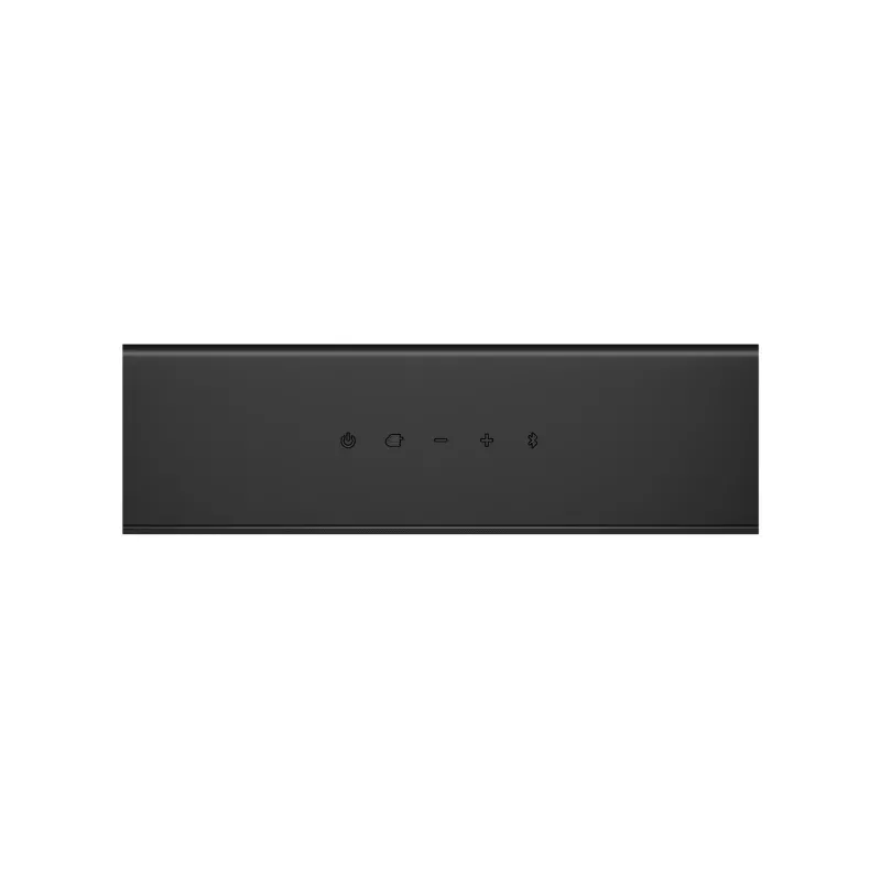 Garsiakalbis LG S20A 2.0 kanalų, 50 W, Bluetooth SBC/AAC, laidinis ir belaidis, juodas, 650×99×63 mm