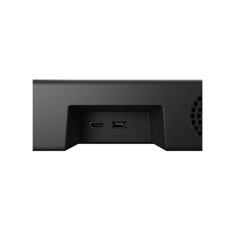 Garsiakalbis LG S20A 2.0 kanalų, 50 W, Bluetooth SBC/AAC, laidinis ir belaidis, juodas, 650×99×63 mm