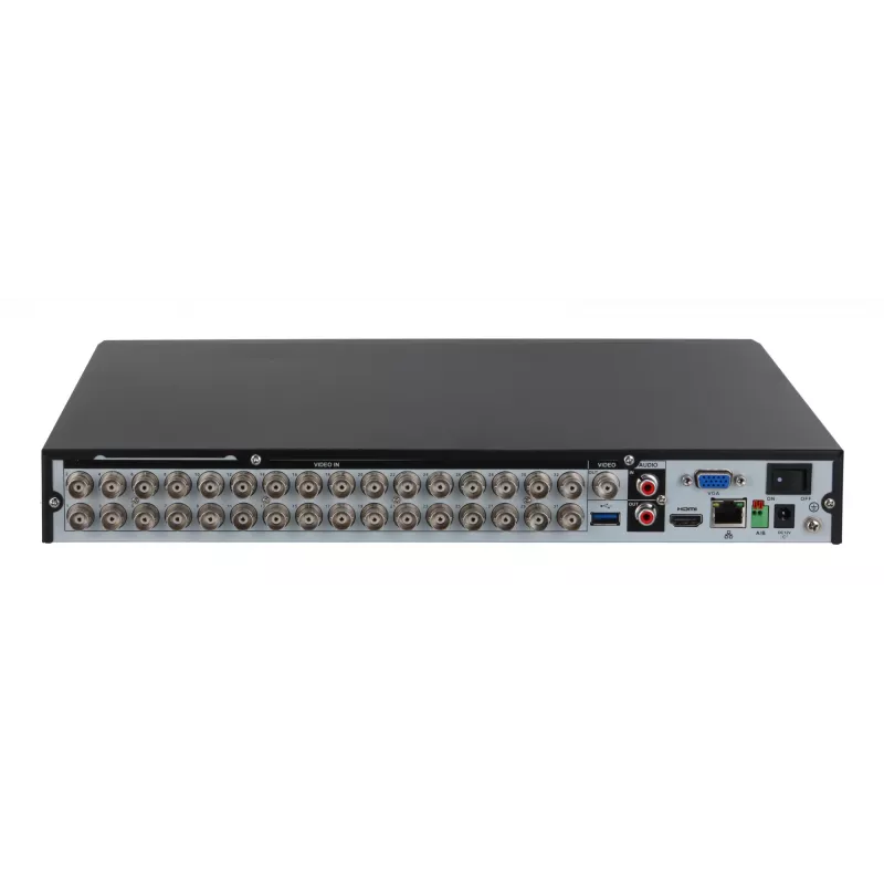 Dahua XVR5232AN-4KL-I3/T 32 kanalų 4K vaizdo registratorius, H.265/H.264, Gigabit Ethernet, iki 16 TB, juodas