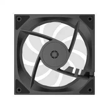 Ventiliatorius XILENCE XPF120U.ARGB 120 mm, 500–1800 RPM, hidraulinis guolis, 7–13,2 V, juodas