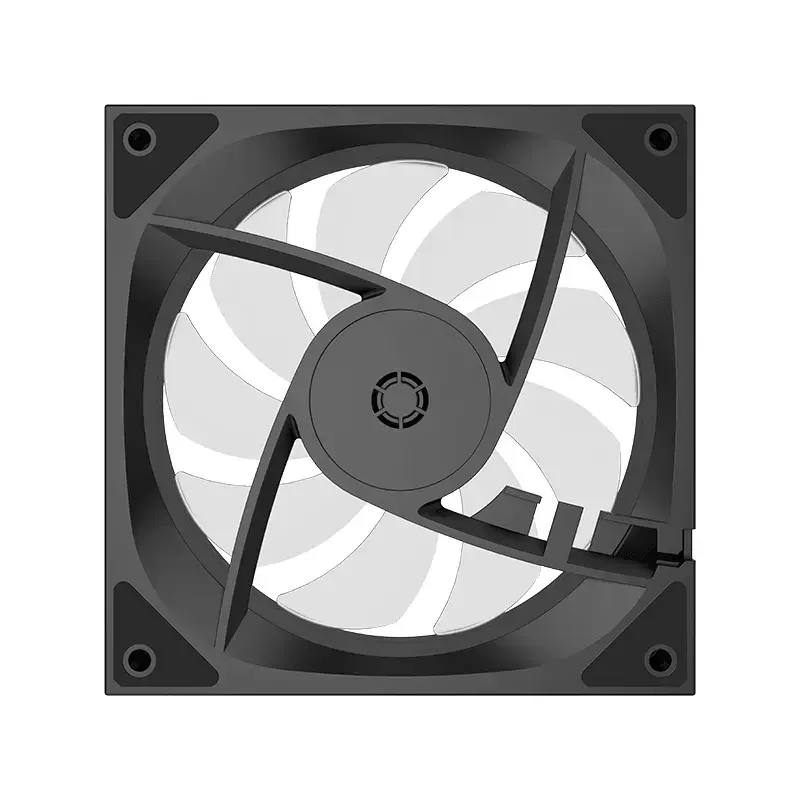 Ventiliatorius XILENCE XPF120U.ARGB 120 mm, 500–1800 RPM, hidraulinis guolis, 7–13,2 V, juodas