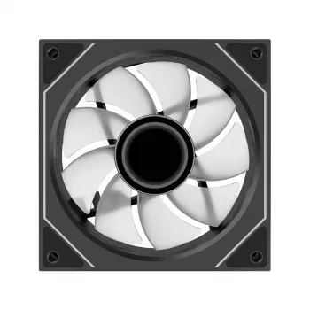 Kompiuterio korpuso ventiliatorius XILENCE XPF120UR.ARGB 120 mm, 500–1800 aps./min., hidraulinis guolis, 7–13,2 V, juodas