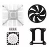 XILENCE Performance C I350PWM.B ventiliatorius — 92 mm, 800–2500 RPM, 72 m³/h, hidraulinis guolis, juodas