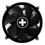 XILENCE Performance C I350PWM.B ventiliatorius — 92 mm, 800–2500 RPM, 72 m³/h, hidraulinis guolis, juodas