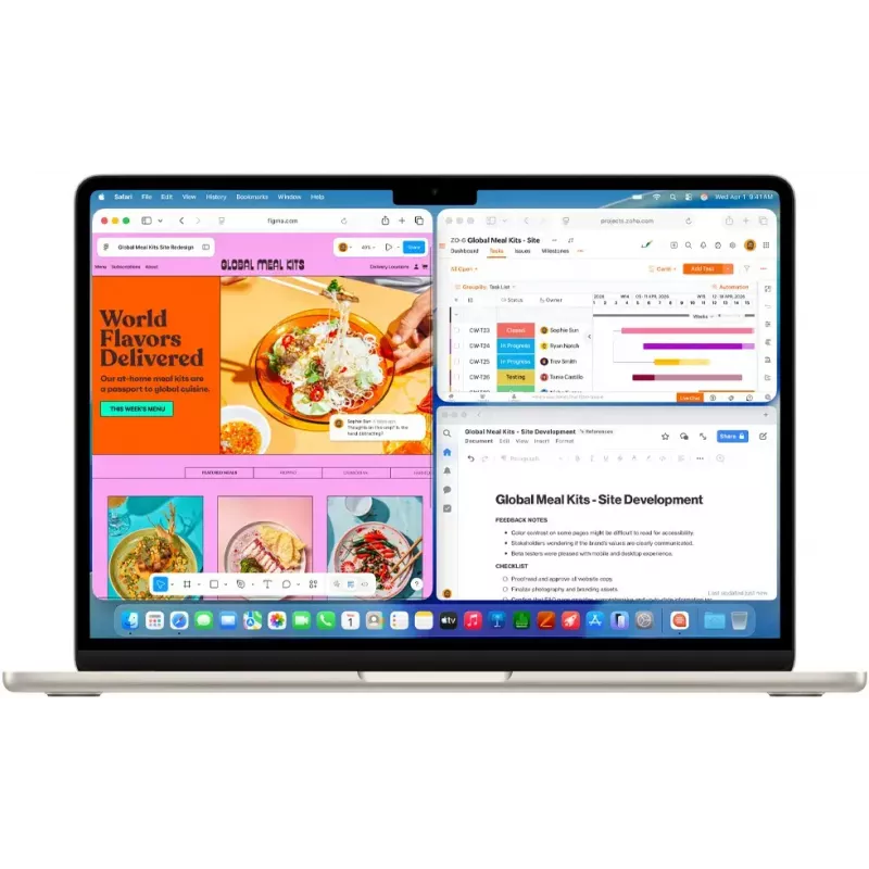Nešiojamas kompiuteris Apple MacBook Air M5 13,6 colio (34,5 cm) 16 GB RAM 512 GB SSD Mėlynas