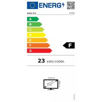 Monitorius Apple Studio Display 27 colių (68,6 cm) 5K Ultra HD LED, Nano-tekstūros stiklas, VESA tvirtinimo adapteris, sidabrinis