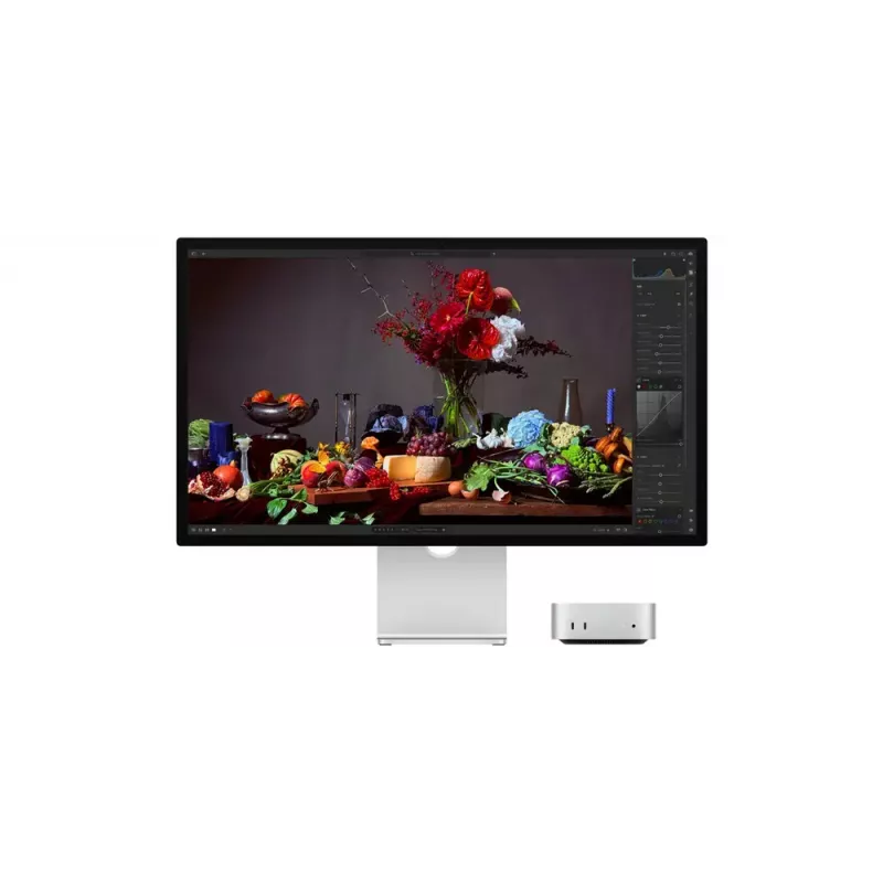 Monitorius Apple Studio Display 27 colių (68,6 cm) 5K Ultra HD LED, Nano-tekstūros stiklas, VESA tvirtinimo adapteris, sidabrinis