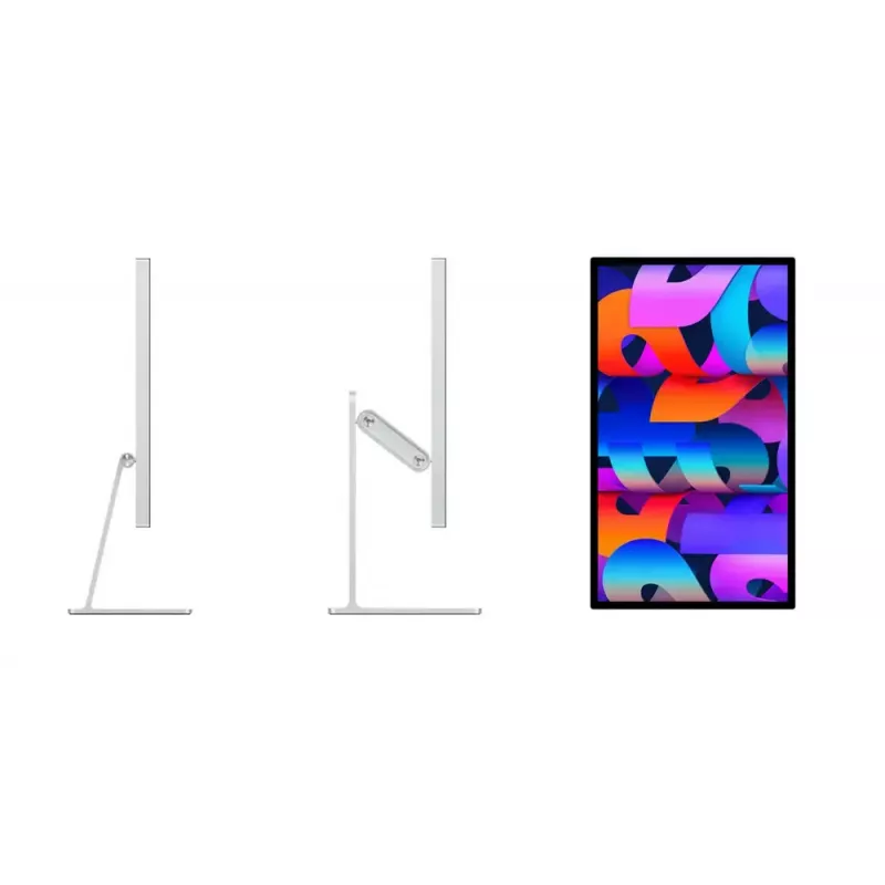 Monitorius Apple Studio Display 27 colių (68,6 cm) 5K Ultra HD LED, Nano-tekstūros stiklas, VESA tvirtinimo adapteris, sidabrinis