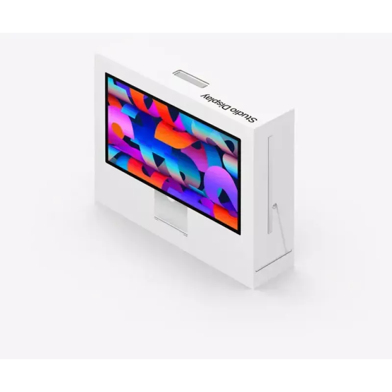 Monitorius Apple Studio Display 27 colių (68,6 cm) 5K Ultra HD LED, Nano-tekstūros stiklas, VESA tvirtinimo adapteris, sidabrinis