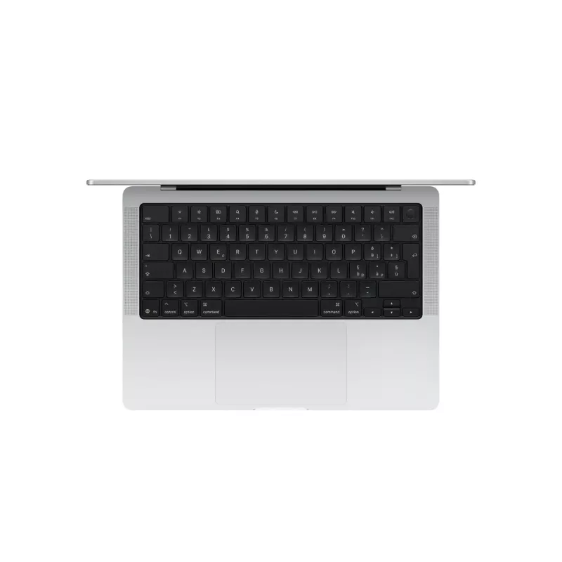 Nešiojamas kompiuteris Apple MacBook Pro 14 colių — M5 Max (18 branduolių CPU, 32 branduolių GPU), 36 GB RAM, 2 TB SSD, sidabrinis