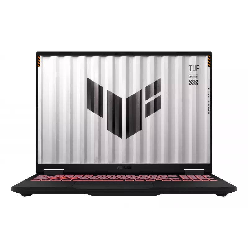 ASUS TUF Gaming A16 FA608UH-RV115W nešiojamas kompiuteris 40,6 cm (16 colių) WUXGA AMD Ryzen™ 7 260 16 GB DDR5-SDRAM 512 GB SSD NVIDIA® GeForce RTX™ 5050 Wi-Fi 6E (802.11ax) Windows 11 Home pilka