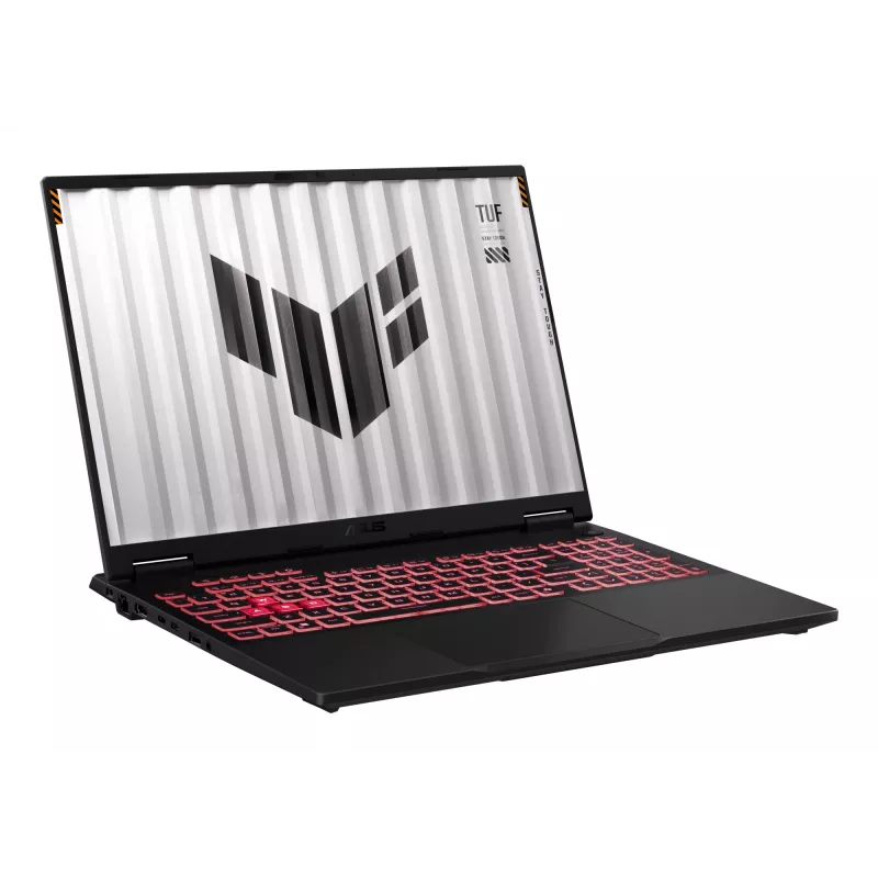 ASUS TUF Gaming A16 FA608UH-RV115W nešiojamas kompiuteris 40,6 cm (16 colių) WUXGA AMD Ryzen™ 7 260 16 GB DDR5-SDRAM 512 GB SSD NVIDIA® GeForce RTX™ 5050 Wi-Fi 6E (802.11ax) Windows 11 Home pilka
