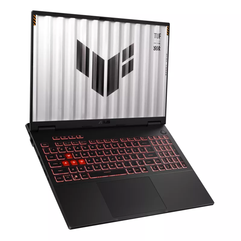 ASUS TUF Gaming A16 FA608UH-RV115W nešiojamas kompiuteris 40,6 cm (16 colių) WUXGA AMD Ryzen™ 7 260 16 GB DDR5-SDRAM 512 GB SSD NVIDIA® GeForce RTX™ 5050 Wi-Fi 6E (802.11ax) Windows 11 Home pilka