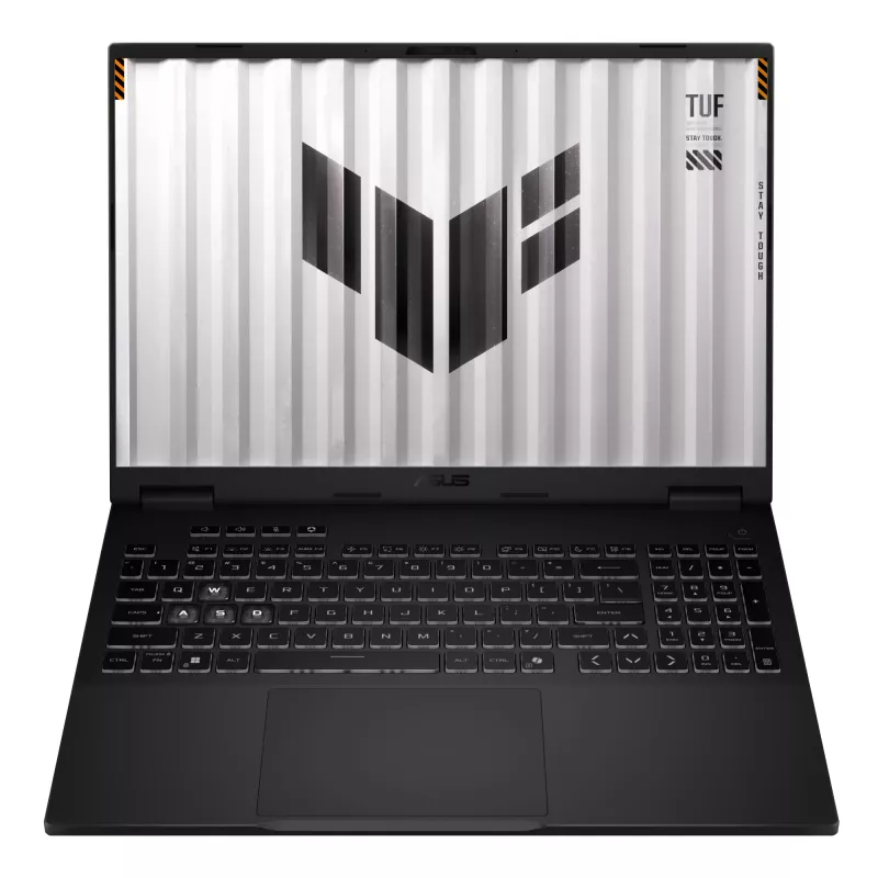 Nešiojamas kompiuteris ASUS TUF Gaming A16 FA608UM-QT066W AMD Ryzen™ 7 260 40,6 cm (16 colių) 2,5K 32 GB DDR5-SDRAM 1 TB SSD NVIDIA GeForce RTX 5060 Wi-Fi 6E (802.11ax) Windows 11 Home Pilka
