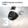 IP stebėjimo kamera IMOU Cruiser Dual 2C 4G Turret Lauko 2304×1296 3.6 mm lęšis Lubos/siena