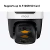 IP stebėjimo kamera IMOU Cruiser Dual 2C 4G Turret Lauko 2304×1296 3.6 mm lęšis Lubos/siena