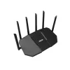 Stalinis maršrutizatorius ASUS RT-BE90U BE9400 AiMesh — Triju dažnių Wi‑Fi 7 (2.4/5/6 GHz), 9400 Mbps, 2.5 Gigabit Ethernet, 4× RJ‑45 LAN, USB, Juodas