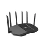 Stalinis maršrutizatorius ASUS RT-BE90U BE9400 AiMesh — Triju dažnių Wi‑Fi 7 (2.4/5/6 GHz), 9400 Mbps, 2.5 Gigabit Ethernet, 4× RJ‑45 LAN, USB, Juodas