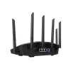 Stalinis maršrutizatorius ASUS RT-BE90U BE9400 AiMesh — Triju dažnių Wi‑Fi 7 (2.4/5/6 GHz), 9400 Mbps, 2.5 Gigabit Ethernet, 4× RJ‑45 LAN, USB, Juodas