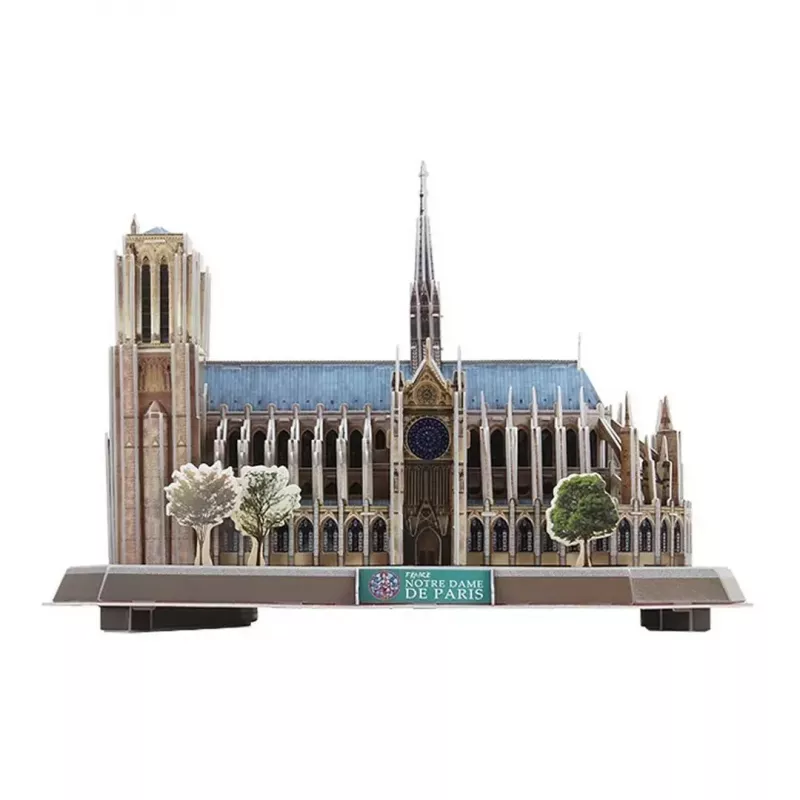 3D dėlionė CubicFun Dievo Motinos katedra (Šviesos) DA-20509