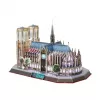 3D dėlionė CubicFun Dievo Motinos katedra (Šviesos) DA-20509