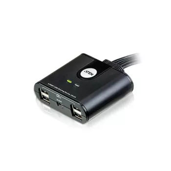 ATEN US424 4 prievadų USB 2.0 įrenginių dalijimosi įrenginys