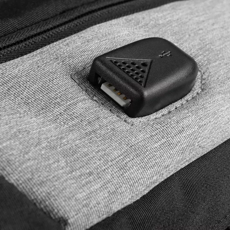 Kuprinė Modecom SMART 15 juoda/pilka poliesteris 15,6 colio