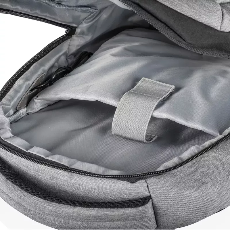 Kuprinė Modecom SMART 15 juoda/pilka poliesteris 15,6 colio