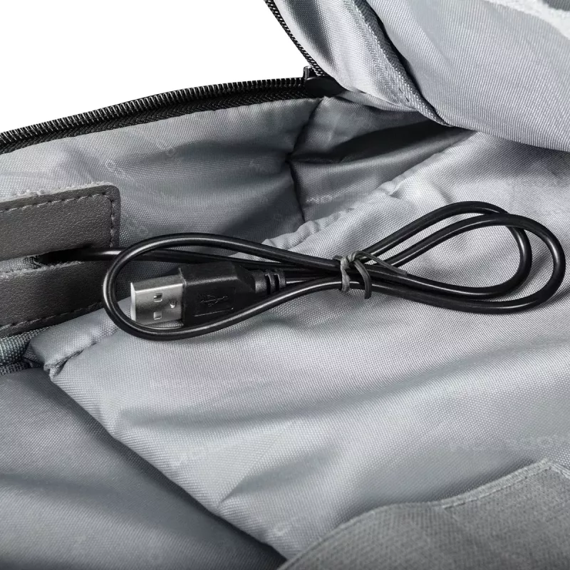 Kuprinė Modecom SMART 15 juoda/pilka poliesteris 15,6 colio