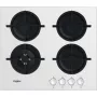 Whirlpool AKT 625/WH įmontuojama dujinė kaitlentė, 60 cm, 4 zonos, juoda/balta