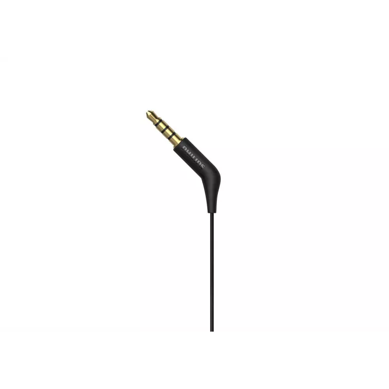 Laidinė ausinė Philips TAE1105BK/00 – juoda, intraauralinė, 1,2 m laidas, 14,7 g