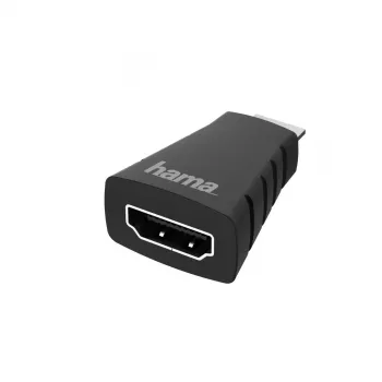 Hama 00200347 lyties keitiklis HDMI Type C (Mini) HDMI juodas