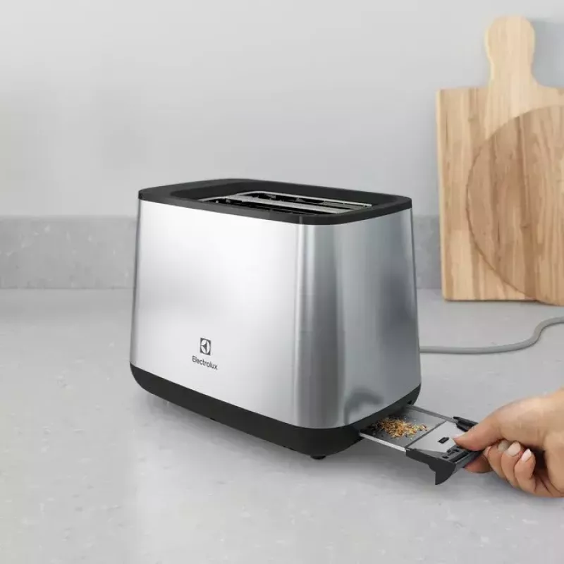 Skrudintuvas Electrolux E3T1-3ST 7 2 griežinėliai 800 W Pilka, Nerūdijantis plienas