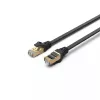 Tinklo kabelis UNITEK C1897BK-3M RJ-45 Cat7 3m Juodas