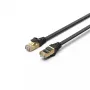 Tinklo kabelis UNITEK C1897BK-5M RJ-45 Cat7 5m Juodas