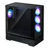 PC korpusas Zalman P40 Prism Plus Midi Tower Juodas