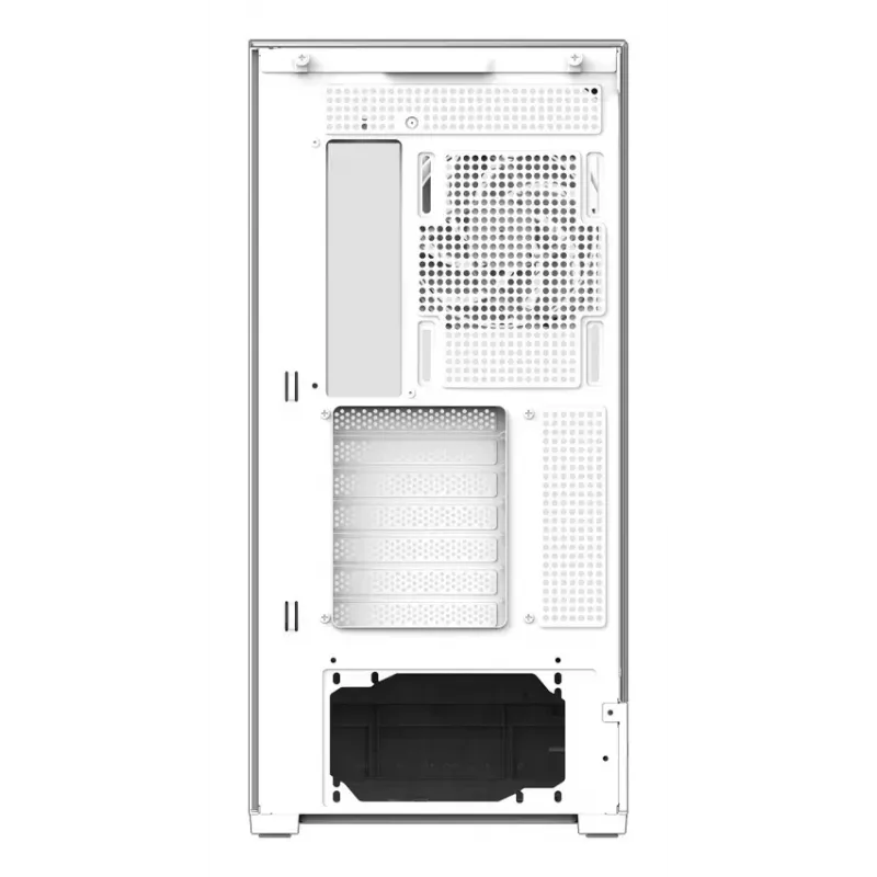 Korpusas PC Zalman P40 Prism Plus White Midi Tower
