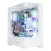 Korpusas PC Zalman P40 Prism Plus White Midi Tower