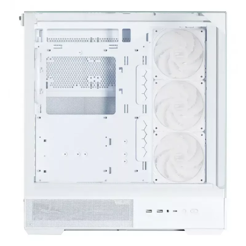 Korpusas PC Zalman P40 Prism Plus White Midi Tower