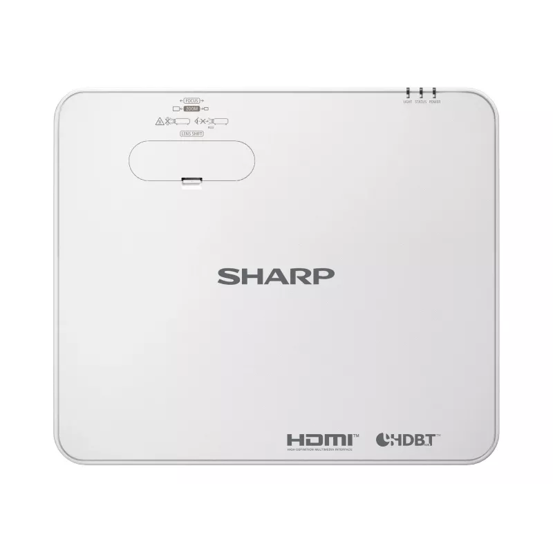 Projektorius Sharp P621U standartinio fokusavimo 6200 ANSI liumenų 3LCD WUXGA (1920x1200) Baltas