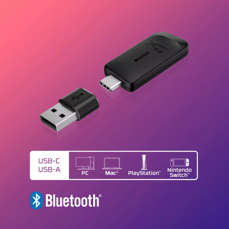 HyperX Cloud III S Wireless – Belaidės ausinės žaidimams (Juodos)