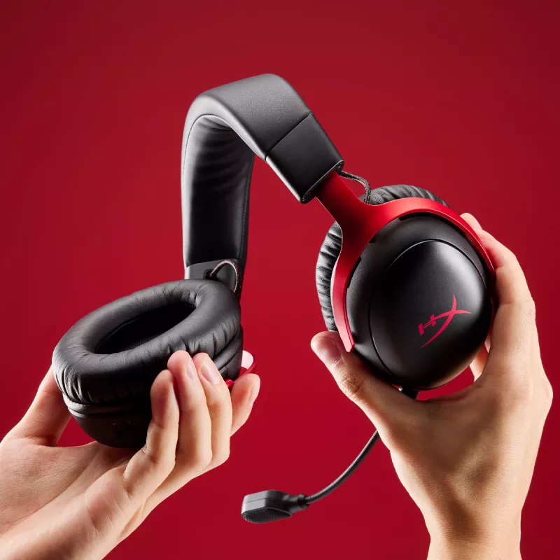 HyperX Cloud III S Wireless – Belaidės ausinės žaidimams (Juodos)