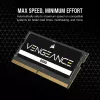 Nešiojamojo kompiuterio atmintis CORSAIR Vengeance DDR5 24 GB SO-DIMM 4800 MHz 262 kontaktų 1.1V CL40
