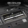 Nešiojamojo kompiuterio atmintis CORSAIR Vengeance DDR5 24 GB SO-DIMM 4800 MHz 262 kontaktų 1.1V CL40