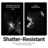 Grūdinto stiklo apsauga Crong EasyShield 2 vnt. iPhone 17 / 17 Pro / 16 Pro, aliumosilikatinis, blizgus